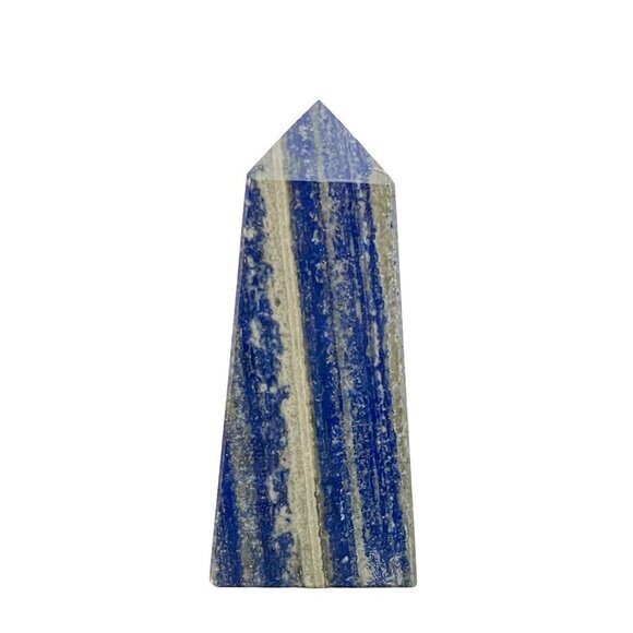 Lapis Lazuli, Large Point, Obelisk, Over 1 Pound, Polished Crystal, Mineral Coll - Picture 1 of 10